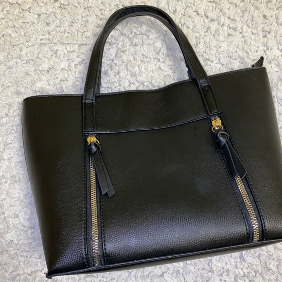 Structured Black Handbag - Picture 1 of 7